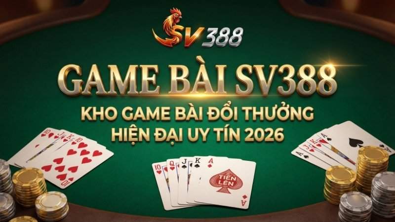Game Bài SV388: Kho Game Bài Đổi Thưởng Hiện Đại Uy Tín 2026