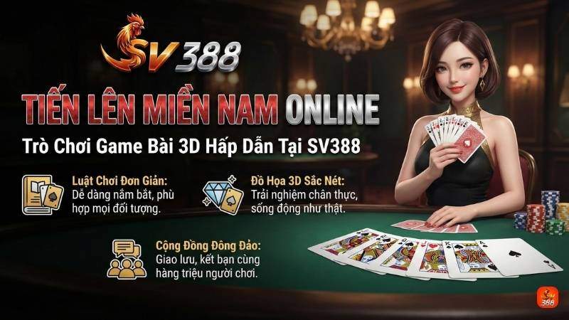 Giới thiệu Tiến Lên Miền Nam Online tại SV388