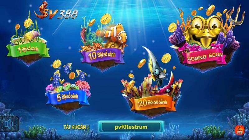 Những sảnh chơi có trong game (Phân cấp vốn)