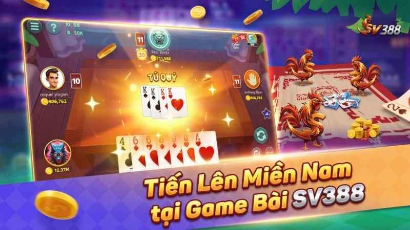Tiến Lên Miền Nam tại Game Bài SV388