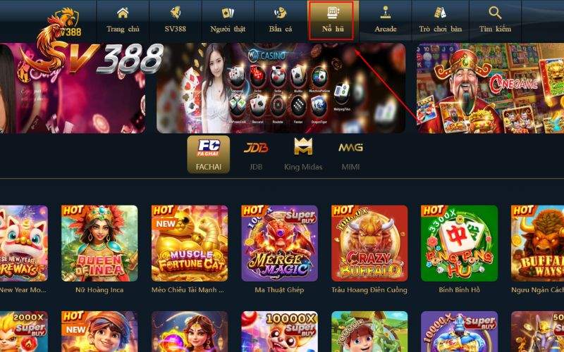 Các bước tham gia sân chơi nổ hũ SV388 Các bước tham gia sân chơi nổ hũ SV388